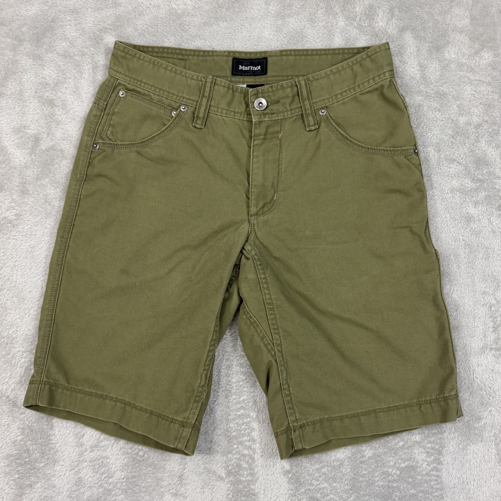 Marmot Olive Green Men's Cargo Shorts